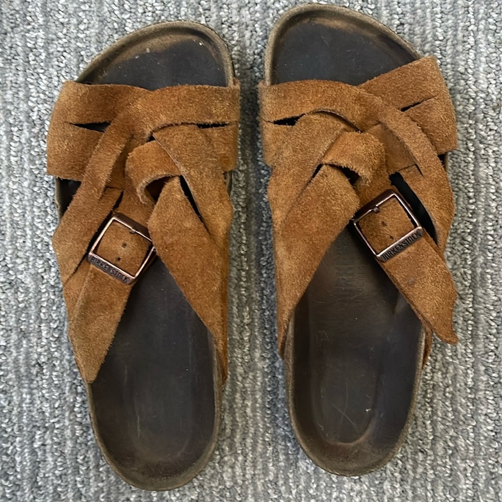 Birkenstock suede Lugano, s 7-7.5